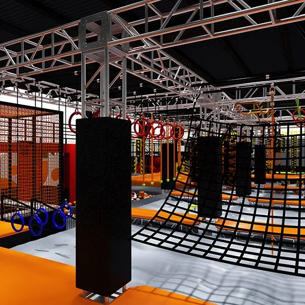 Ninja Warrior Obstacle Course